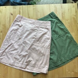 Set of 2 J Crew Mini Skirts
